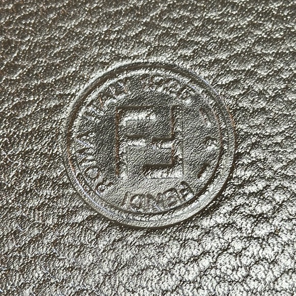 Fendi RARE Vintage Train Beauty Case Leather over wood padded Velour interior - Picture 12 of 17